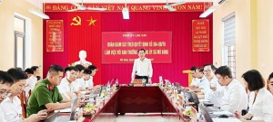 Mỏ Vàng (Lào Cai) sau sắp xếp: Giám sát thực hiện nghị quyết, tháo gỡ điểm nghẽn từ cơ sở