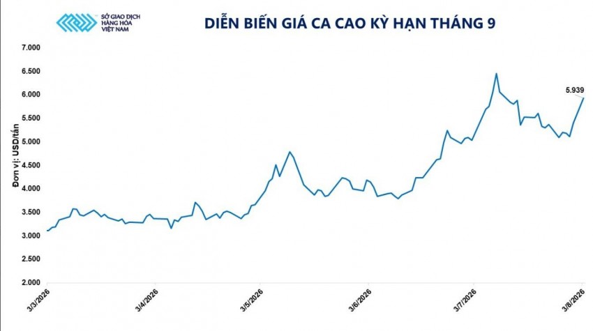 Giá ca cao bật tăng mạnh do lo ngại về nguồn cung gia tăng
