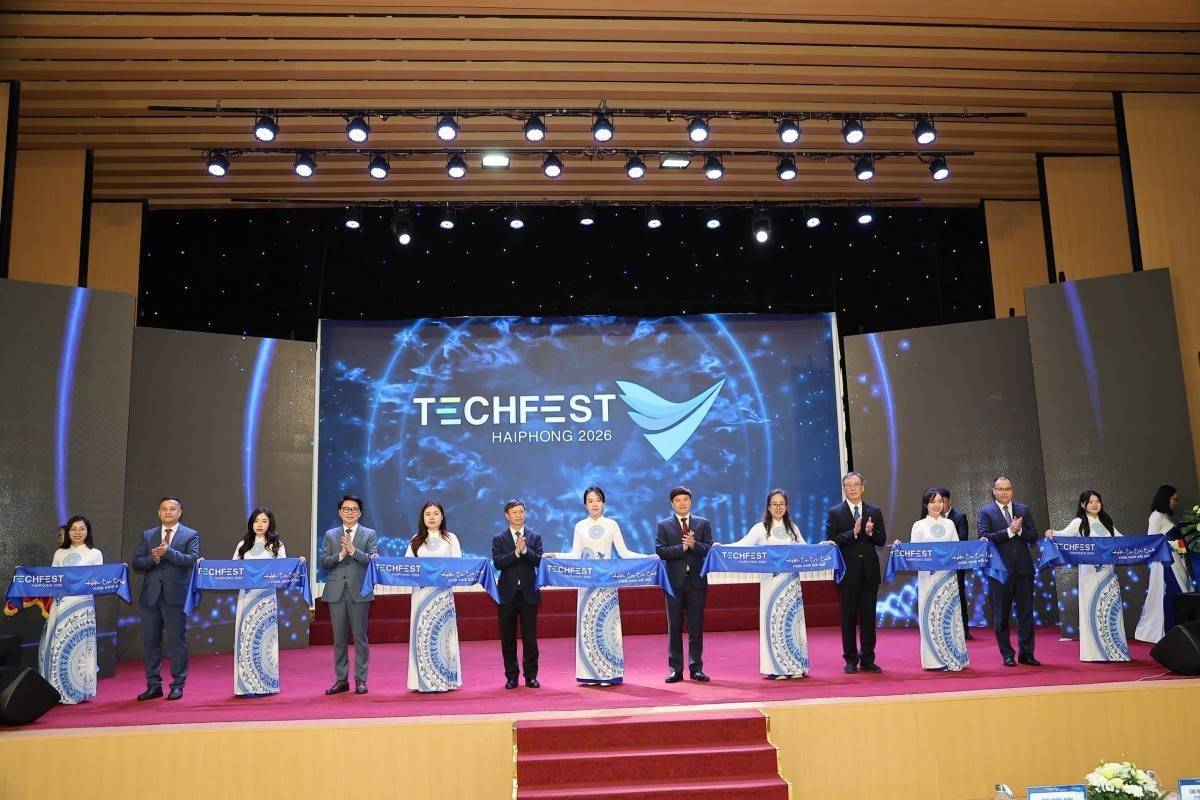 Techfest Hải Phòng 2026 hội tụ nguồn lực, bứt phá hệ sinh thái đổi mới sáng tạo