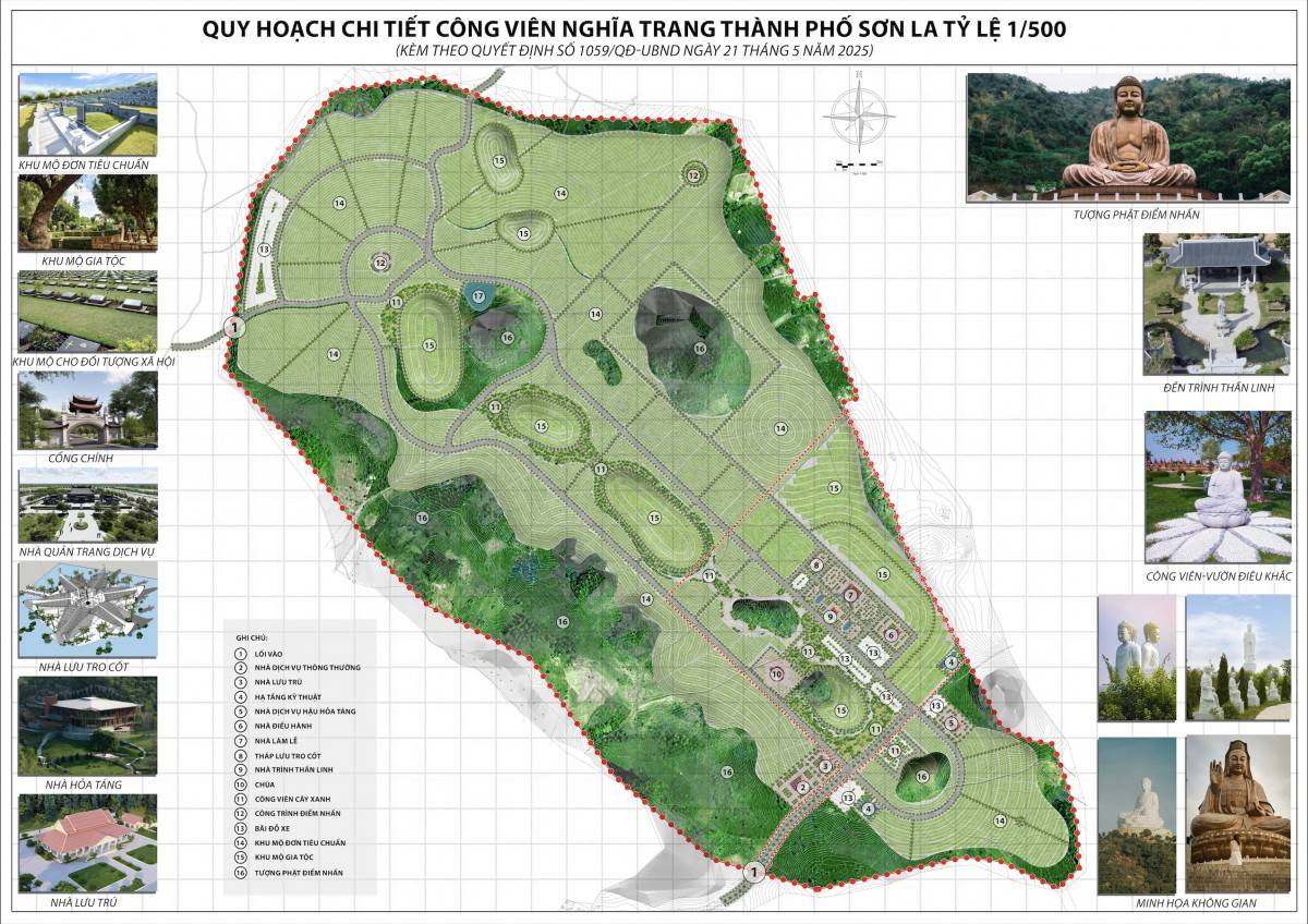 Sơn La đẩy nhanh dự án công viên nghĩa trang gần 1.000 tỷ đồng
