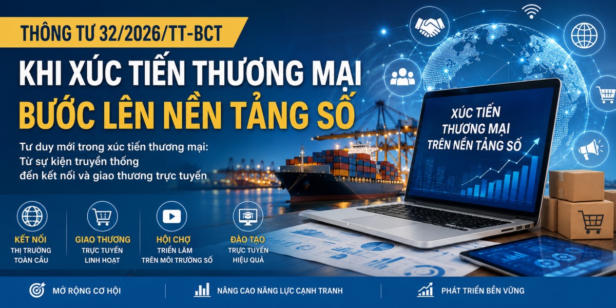 Thông tư 32/2026/TT-BCT: Xúc tiến thương mại bước lên nền tảng số, doanh nghiệp đón cơ hội chuyển đổi mới