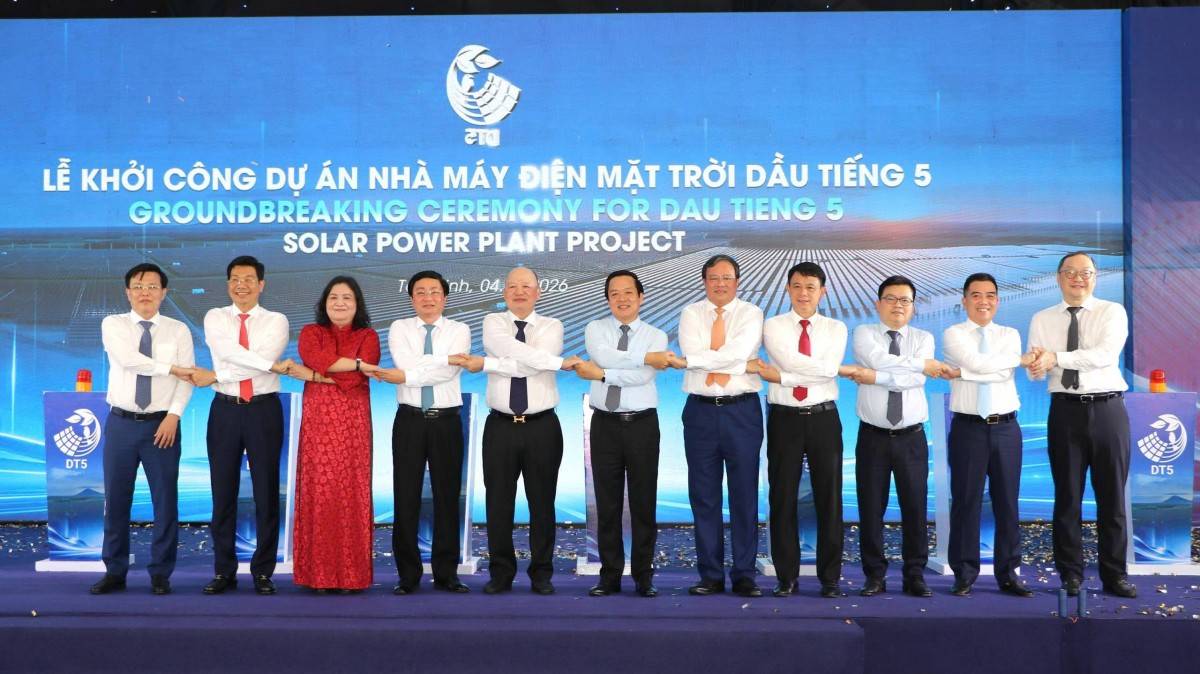 Nhà máy điện mặt trời Dầu Tiếng 5