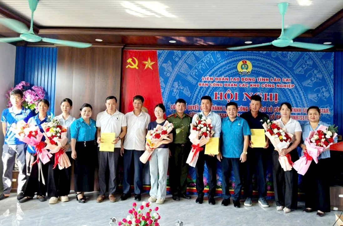 4. Ra mắt 4 CĐCS và tổ chức dối thoại với CNLĐ tại KCN Phía Nam