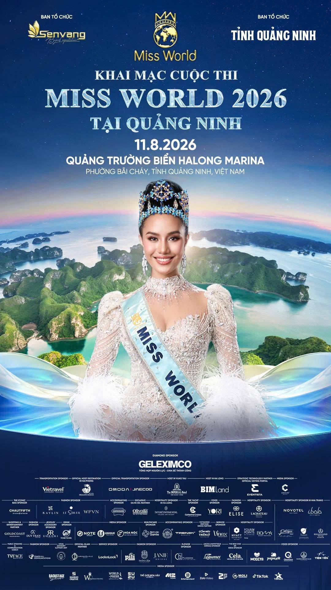 Quảng Ninh sẵn sàng chào đón Miss World 2026, mở màn hành trình sắc đẹp lớn nhất thế giới tại Việt Nam