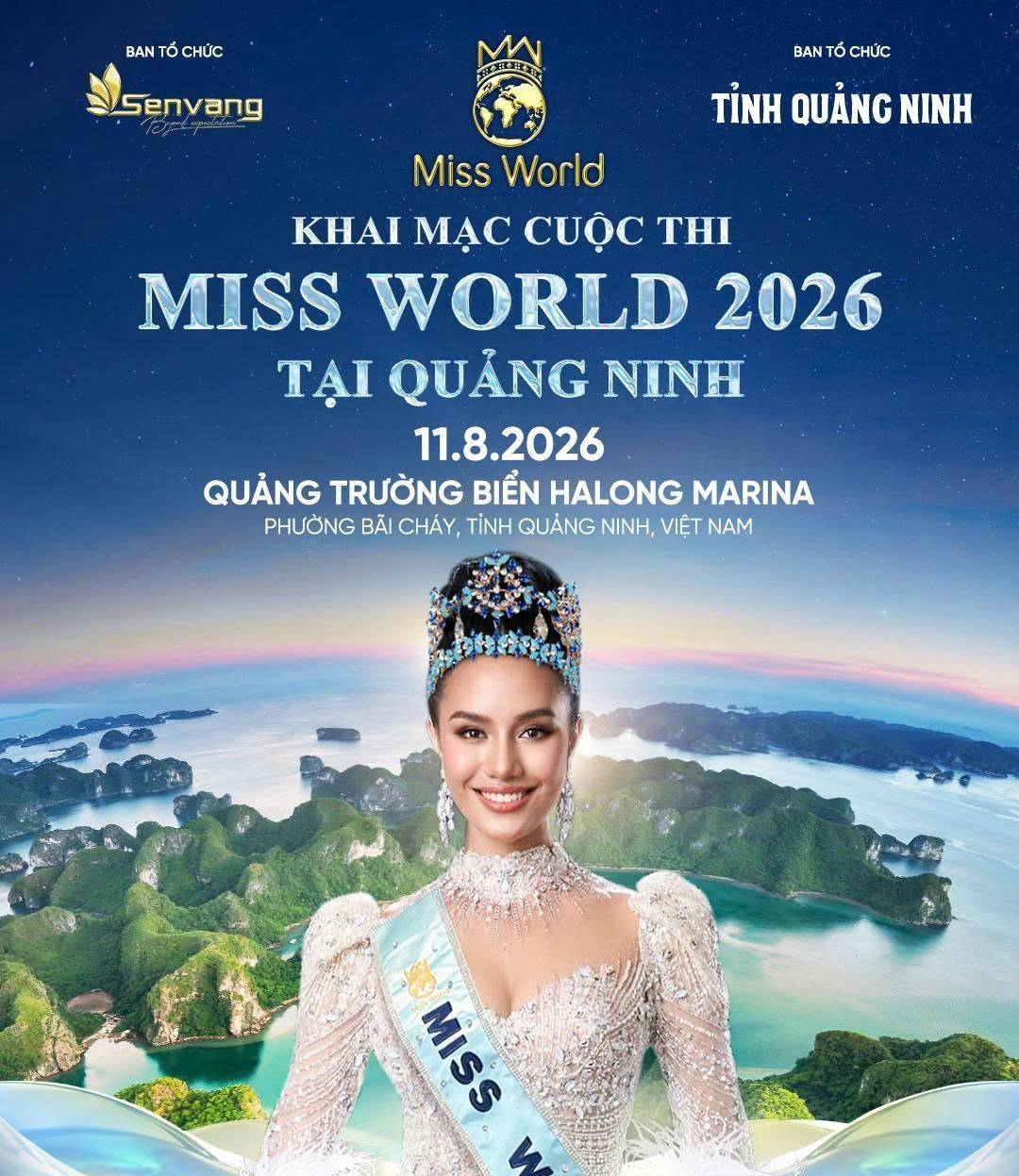 Quảng Ninh sẵn sàng chào đón Miss World 2026, mở màn hành trình sắc đẹp lớn nhất thế giới tại Việt Nam
