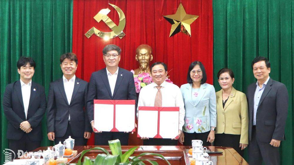 Đồng Nai mở rộng hợp tác với quận Hamyang (Hàn Quốc), thúc đẩy đầu tư và phát triển nguồn nhân lực