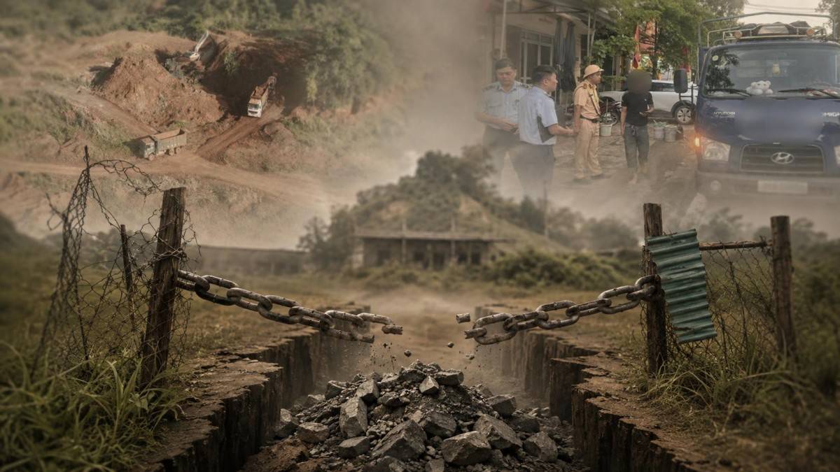 Xe đá không rõ nguồn gốc ở Lào Cai và khoảng trống quản trị tài nguyên