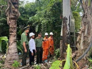 PC Cần Thơ và Công an TP Cần Thơ tăng cường phối hợp bảo vệ lưới điện, giữ vững an ninh năng lượng