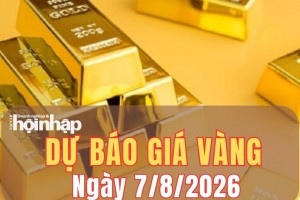 Dự báo giá vàng ngày mai 7/8: Đà tăng chưa dừng, SJC có thể lập đỉnh mới