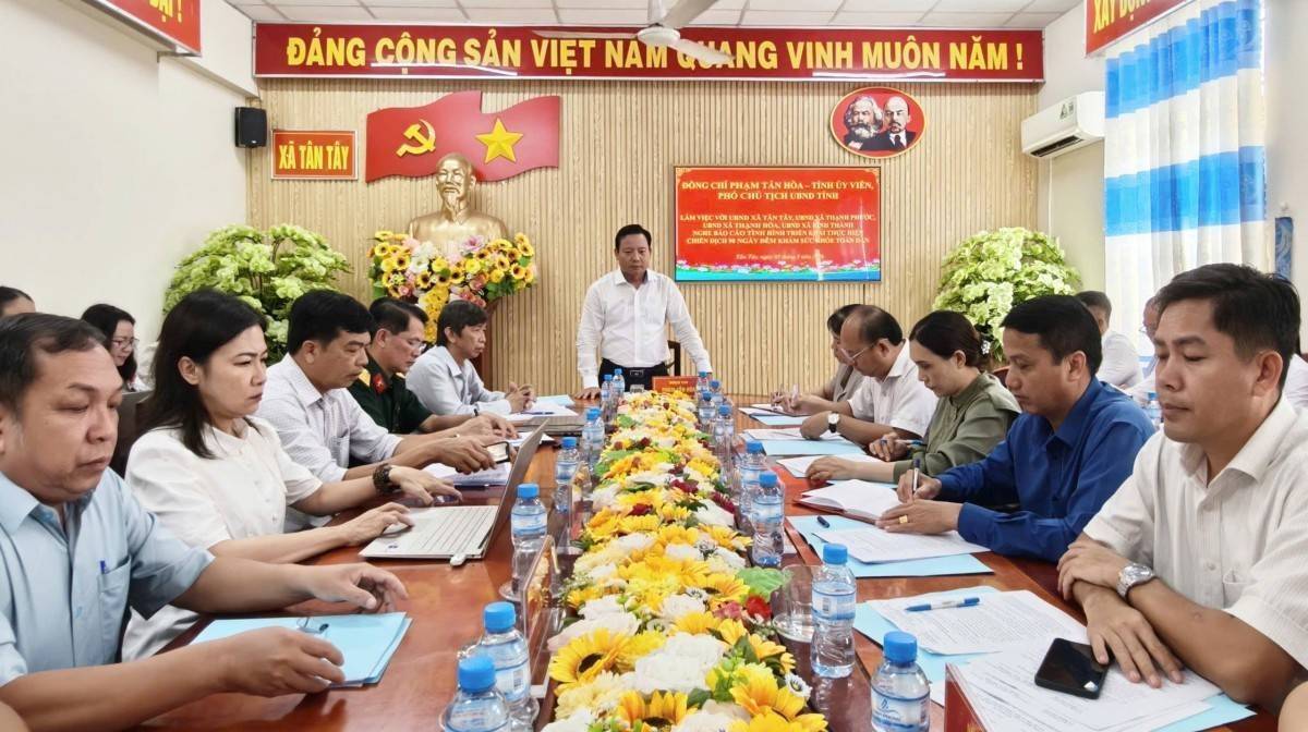 Tây Ninh tăng tốc Chiến dịch 90 ngày đêm khám sức khỏe toàn dân