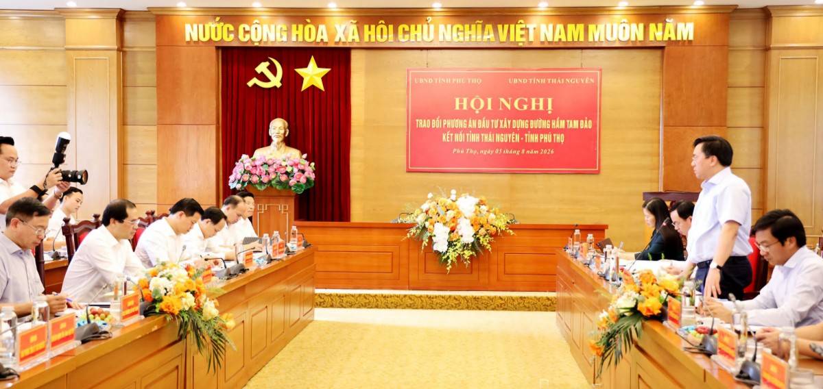 Phú Thọ - Thái Nguyên thúc đẩy hầm Tam Đảo 5.800 tỷ đồng kết nối vùng