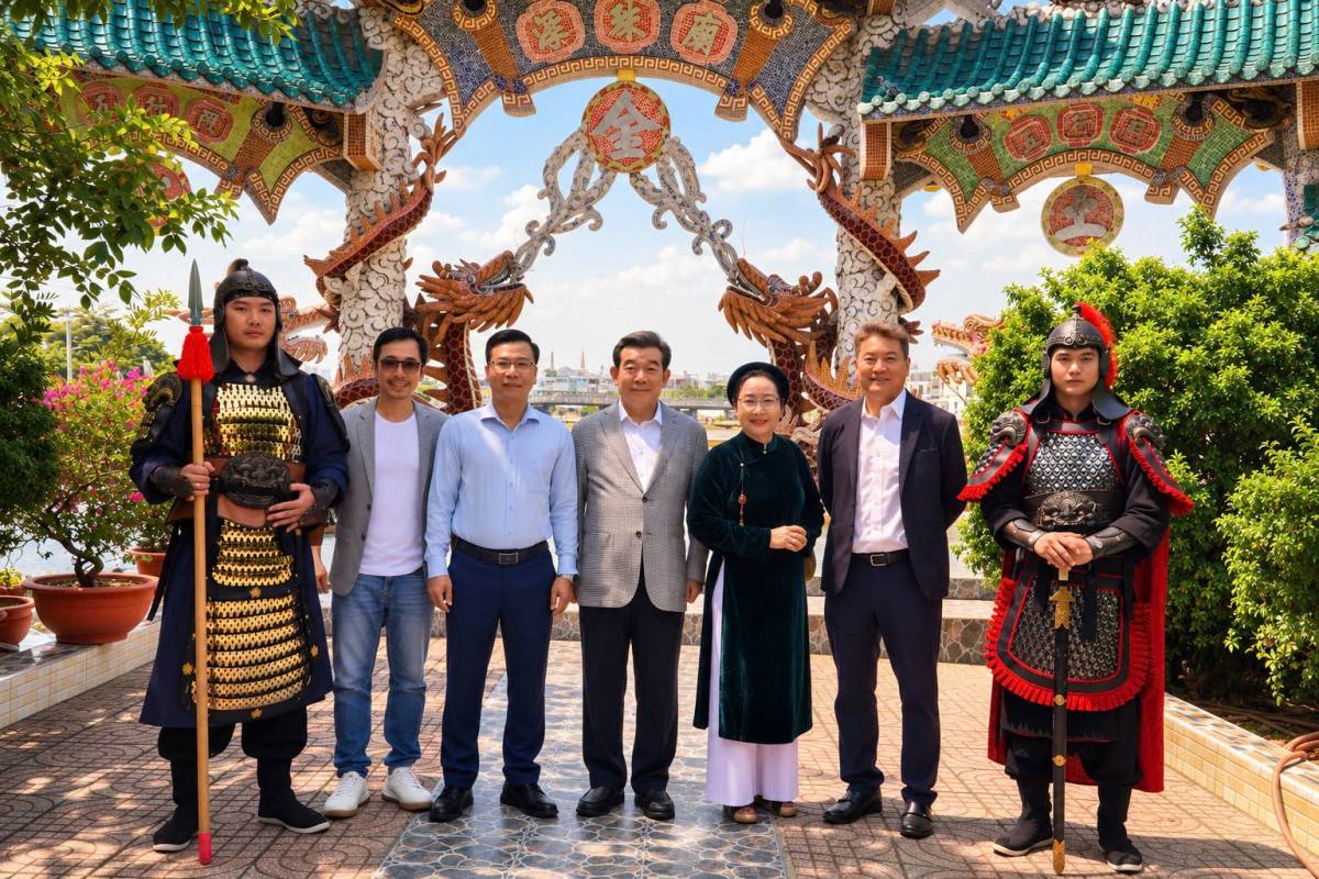 Đánh thức dòng sông Vàm Thuật - Kiến tạo không gian kinh tế ven sông từ liên kết di sản và cộng đồng