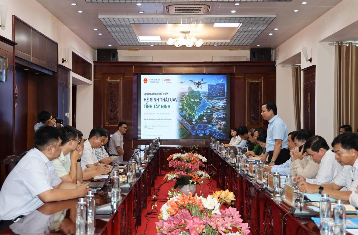Hệ sinh thái UAV tỉnh Tây Ninh