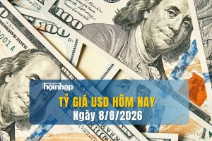 Tỷ giá USD hôm nay 8/8/2026: Đồng USD đảo chiều giảm