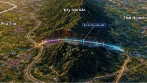 Đề xuất hầm xuyên Tam Đảo mở trục phát triển mới cho du lịch liên vùng