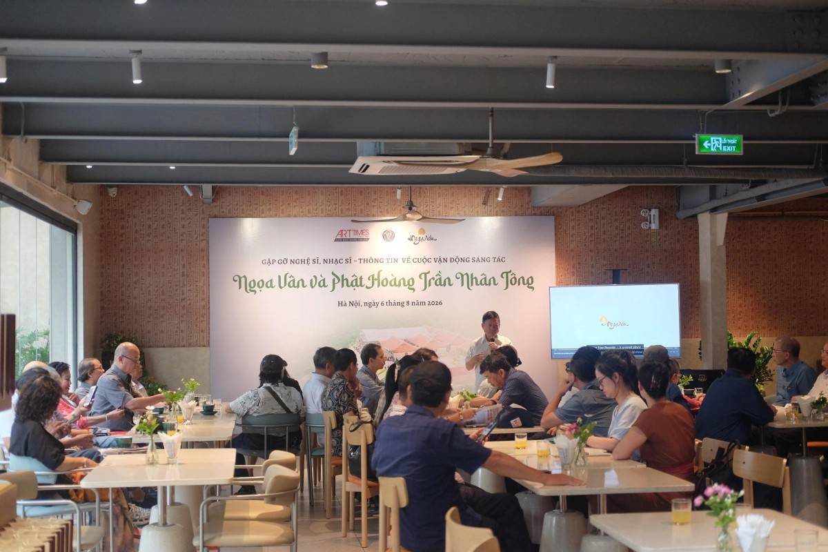 Không gian buổi gặp mặt