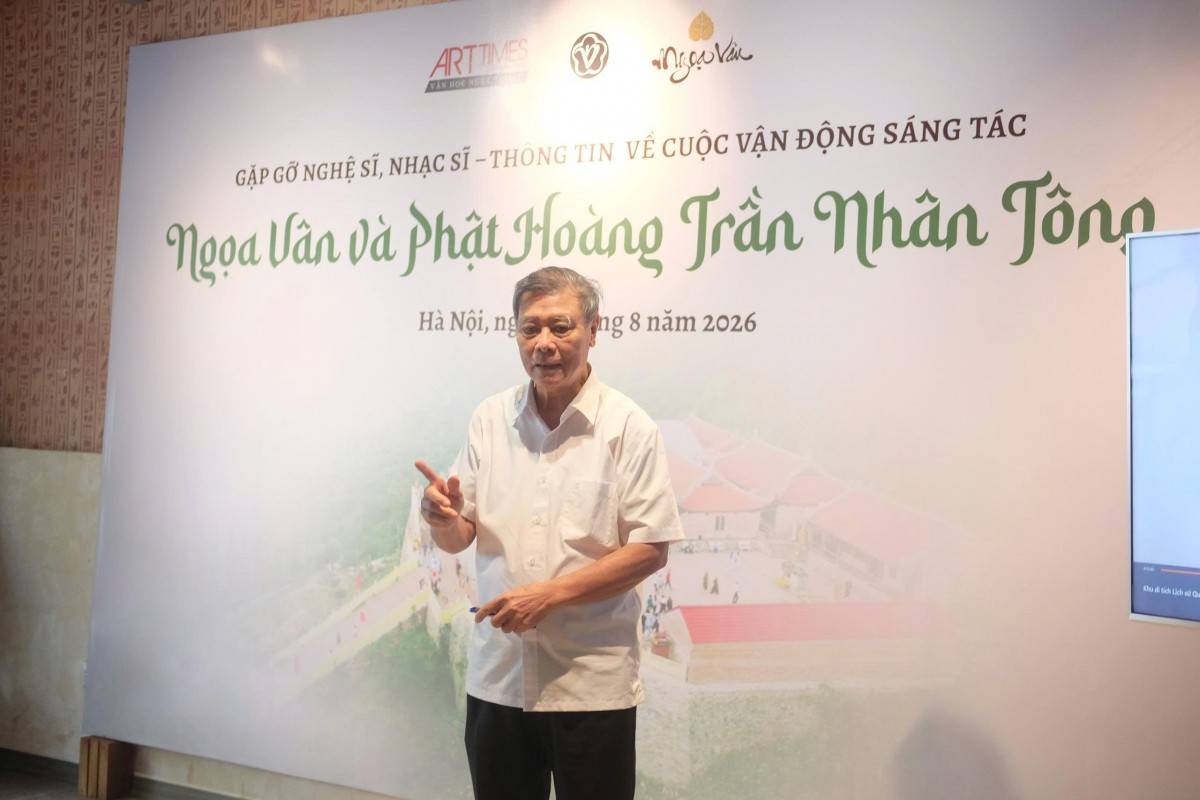 Kết nối văn nghệ sĩ, lan tỏa cảm hứng sáng tác về Phật hoàng Trần Nhân Tông và Ngọa Vân