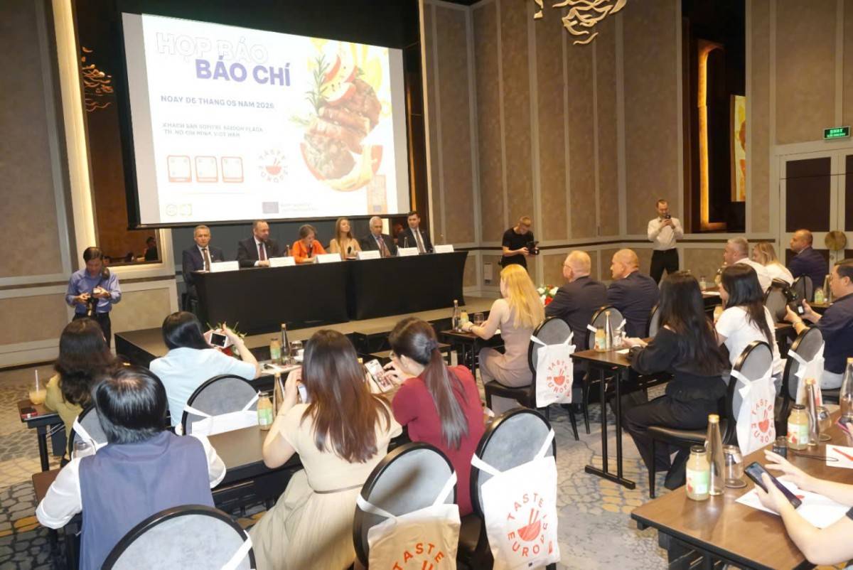 Quang cảnh họp báo ((Ảnh: Uyển Nhi)