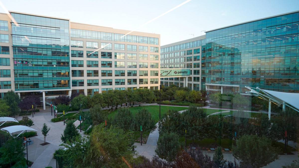 Trụ sở Palo Alto Networks tại Santa Clara (California), một trong những doanh nghiệp an ninh mạng lớn nhất thế giới.