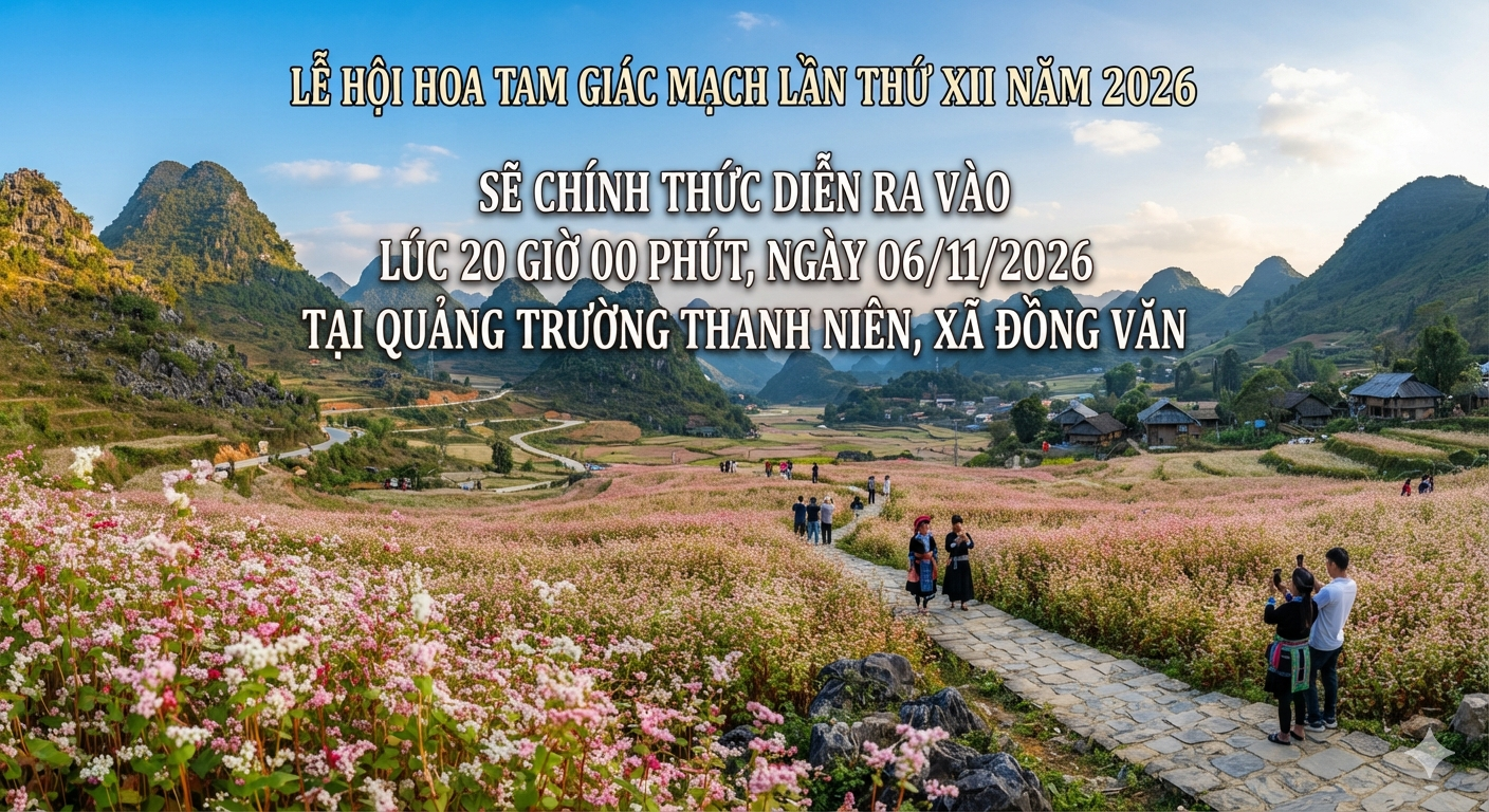 Từ mùa hoa Tam giác mạch đến bài toán giữ chân du khách trên cao nguyên đá Tuyên Quang