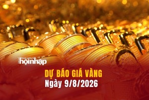 Dự báo giá vàng 9/8: Vàng nhẫn, vàng miếng tăng "phi mã"