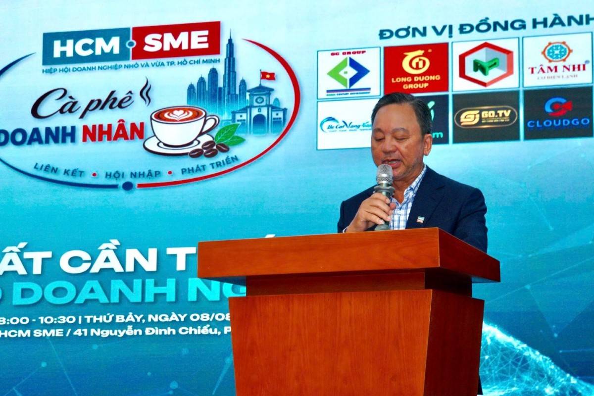 HCM-SME khởi động chương trình Cà phê Doanh nhân với chủ đề “AI rất cần cho doanh nghiệp”