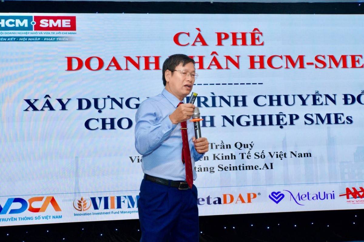 HCM-SME khởi động chương trình Cà phê Doanh nhân với chủ đề “AI rất cần cho doanh nghiệp”