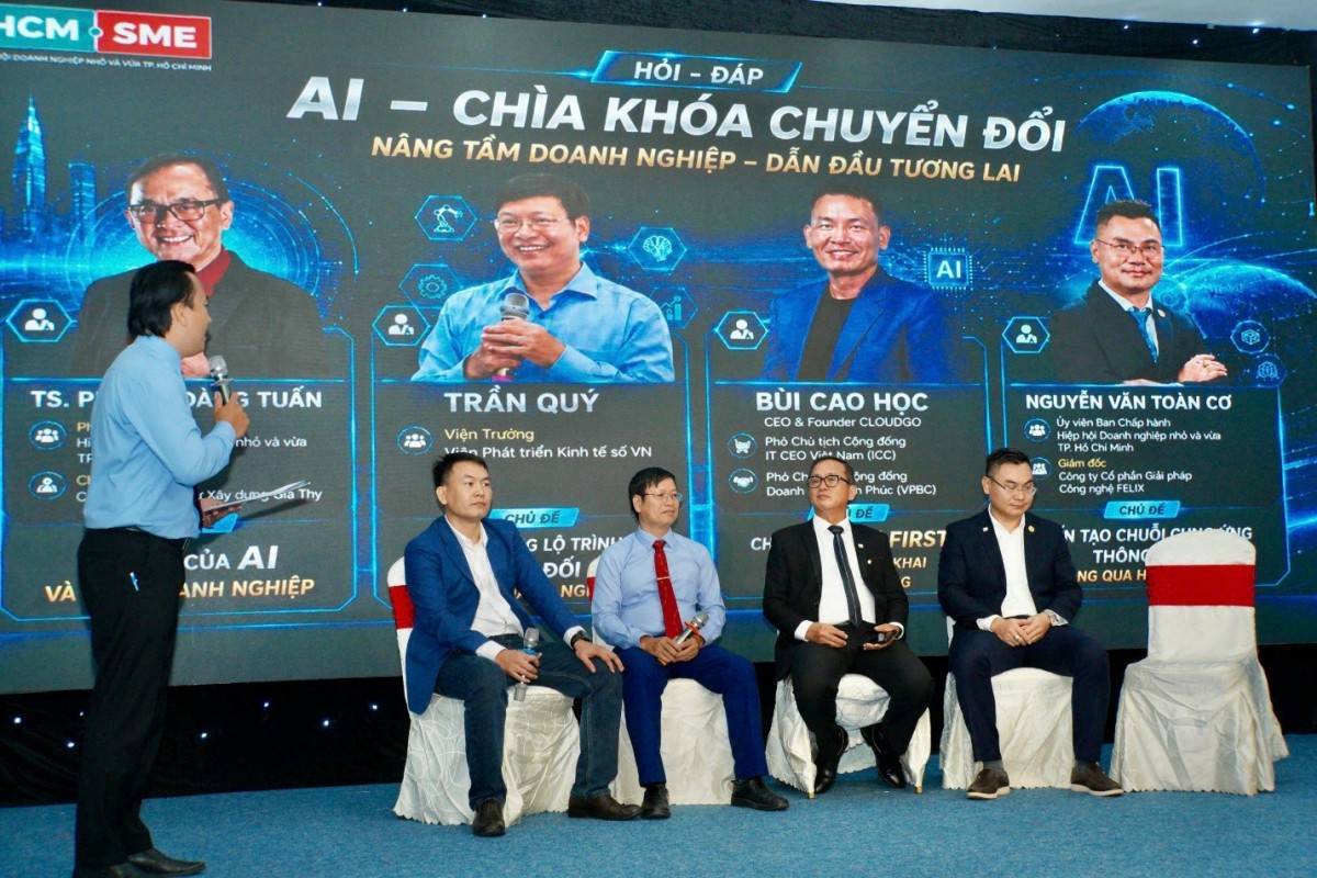 HCM-SME khởi động chương trình Cà phê Doanh nhân với chủ đề “AI rất cần cho doanh nghiệp”