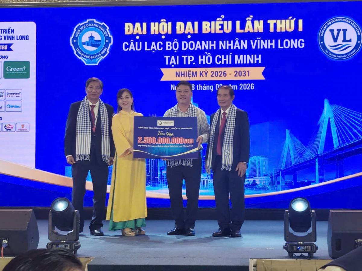 Doanh nhân Vĩnh Long hội tụ, mở không gian hợp tác mới tại TP.HCM