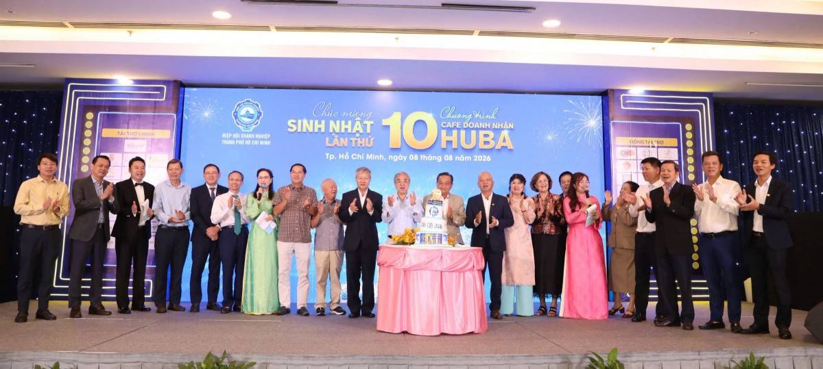 chương trình Café Doanh nhân HUBA lần thứ 91, đồng thời kỷ niệm 10 năm Café Doanh nhân HUBA, 