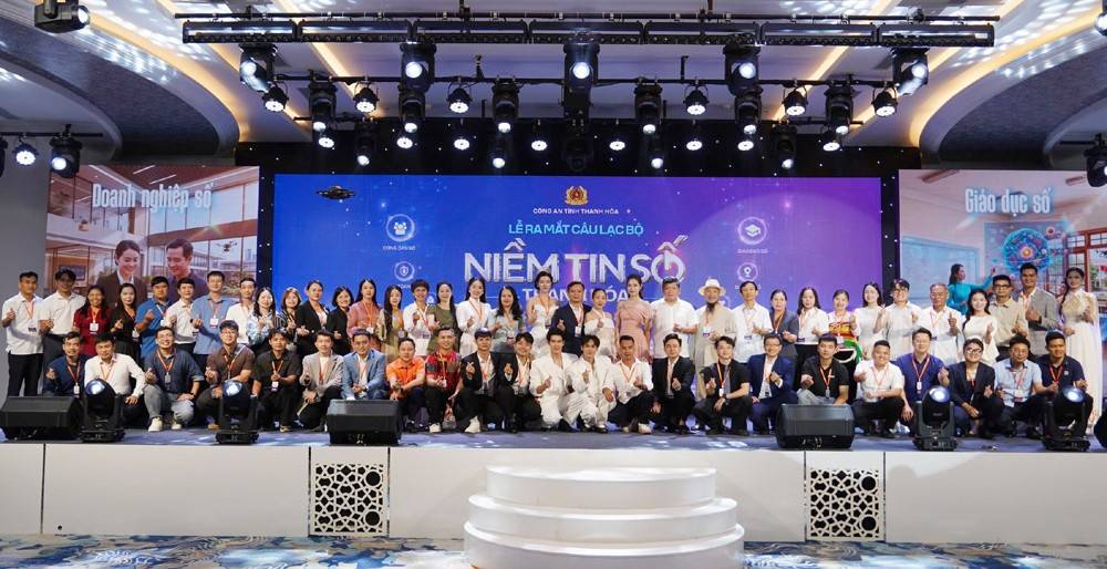 Thanh Hóa ra mắt Câu lạc bộ “Niềm tin số”, cùng nhau xây dựng không gian mạng an toàn, lành mạnh