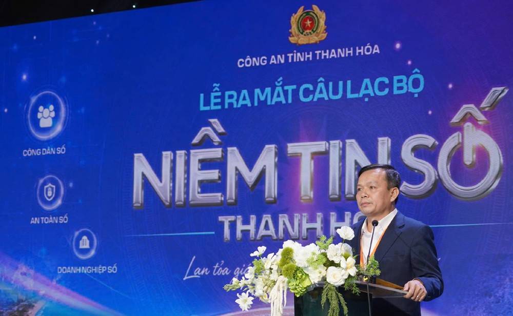 Thanh Hóa ra mắt Câu lạc bộ “Niềm tin số”, cùng nhau xây dựng không gian mạng an toàn, lành mạnh