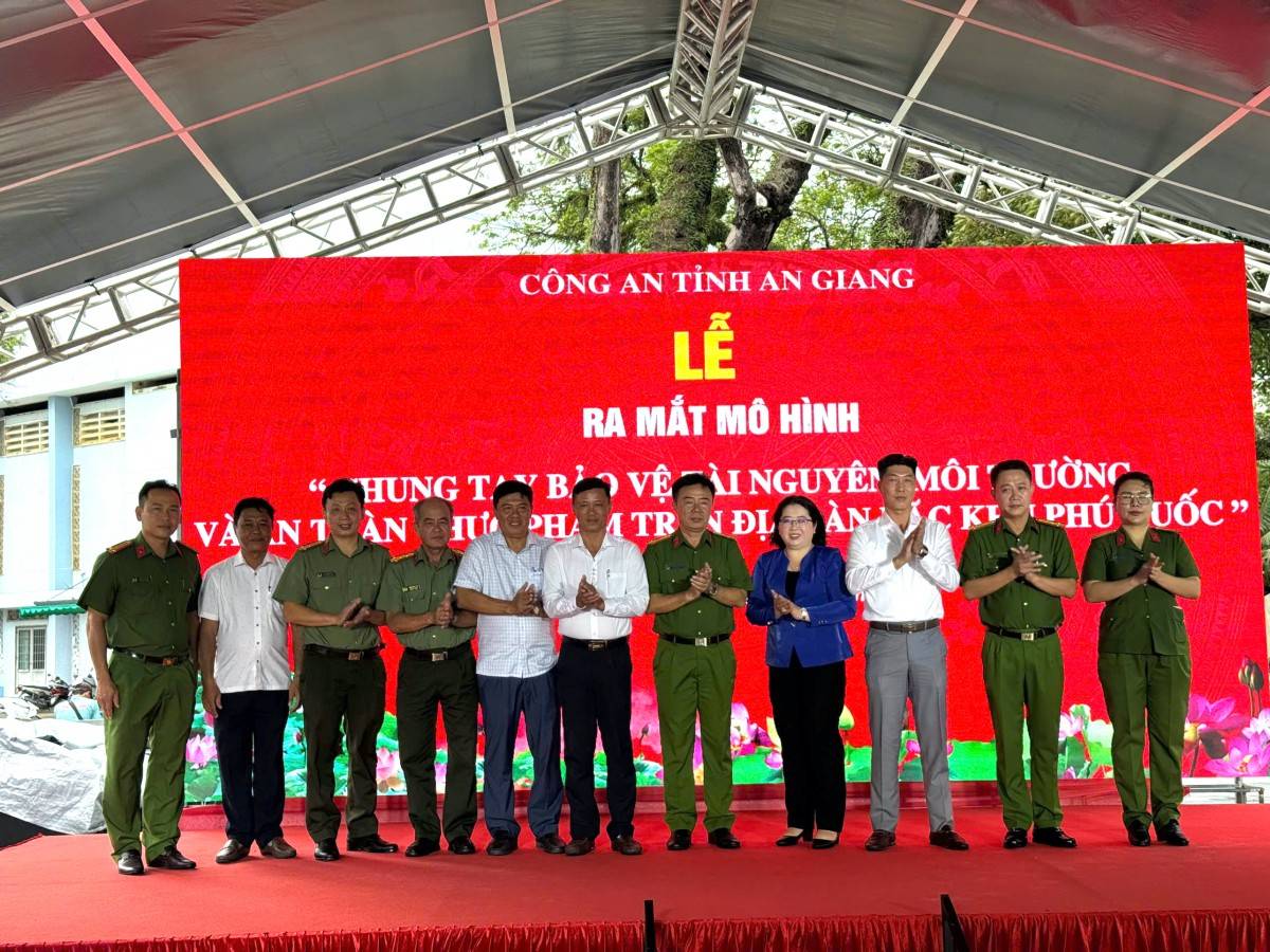Phú Quốc ra mắt mô hình “Chung tay bảo vệ tài nguyên, môi trường và an toàn thực phẩm”