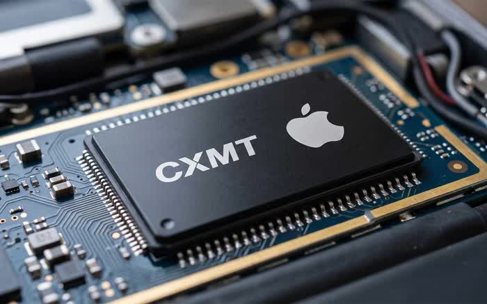 Apple thử nghiệm chip nhớ CXMT giữa lúc nguồn cung toàn cầu khan hiếm