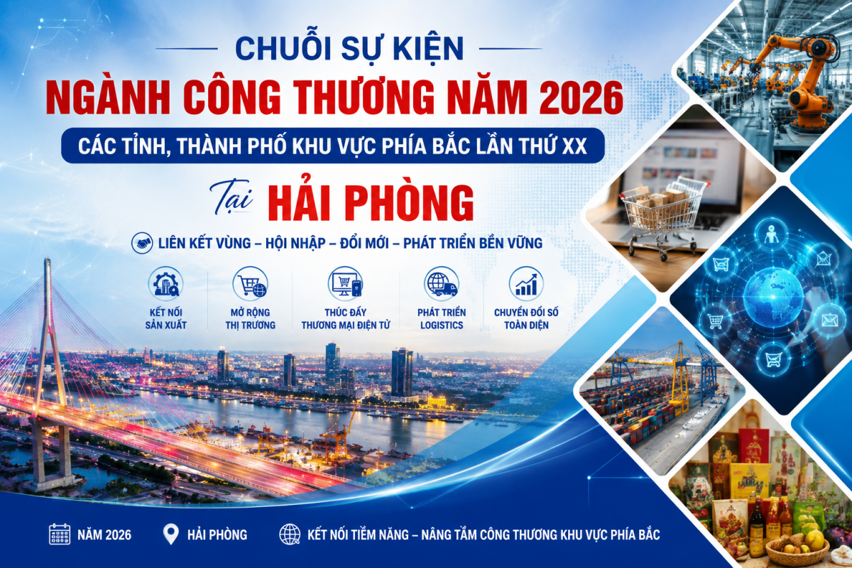 Hải Phòng kết nối sức mạnh công thương phía Bắc, mở rộng không gian phát triển