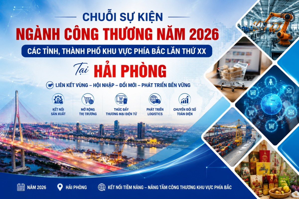 Hải Phòng kết nối sức mạnh công thương phía Bắc, mở rộng không gian phát triển