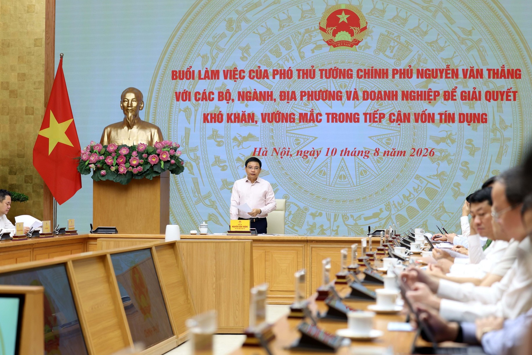 Phó Thủ tướng Nguyễn Văn Thắng: Khơi thông vốn, không để doanh nghiệp tốt lỡ cơ hội