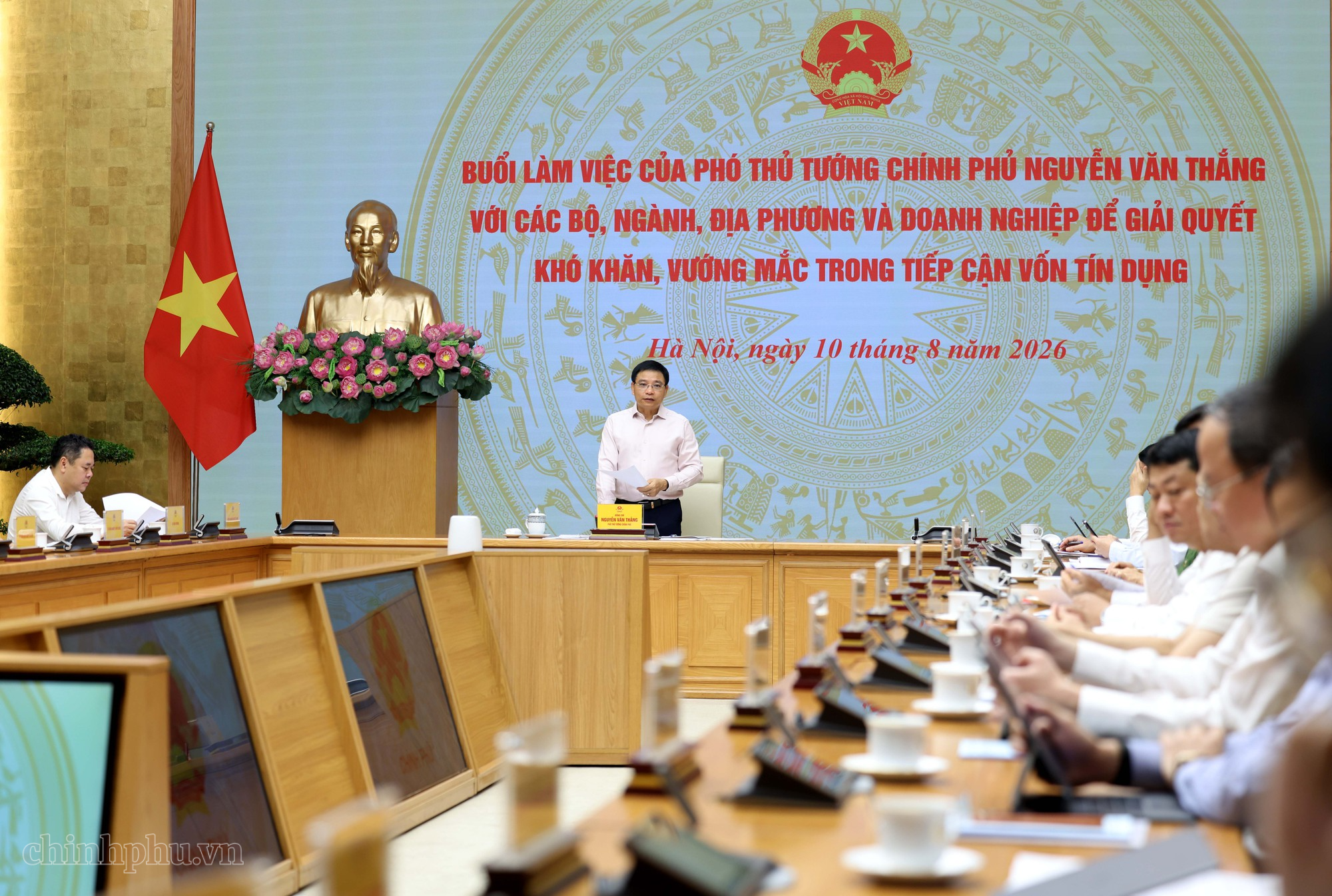 Phó Thủ tướng Nguyễn Văn Thắng: Khơi thông vốn, không để doanh nghiệp tốt lỡ cơ hội