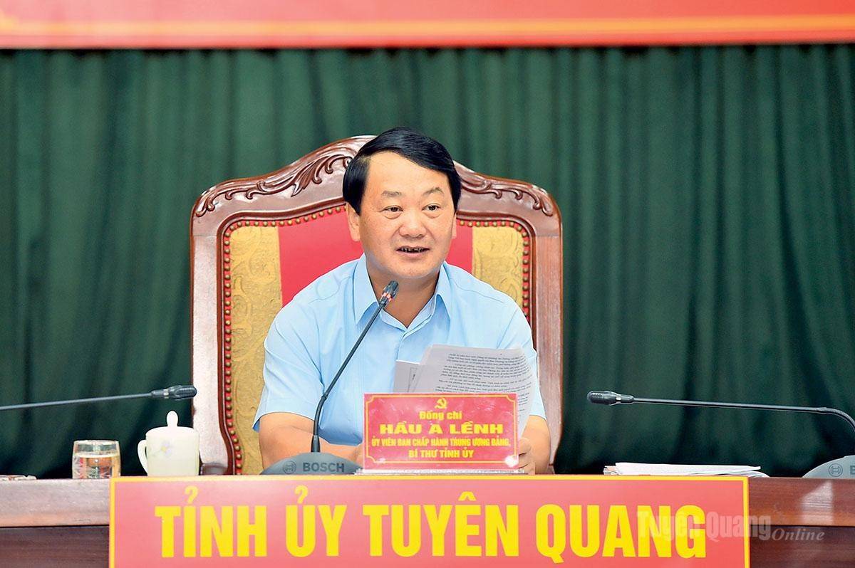 Tuyên Quang: Không để điểm nghẽn của cơ sở nằm lại trong các cuộc họp