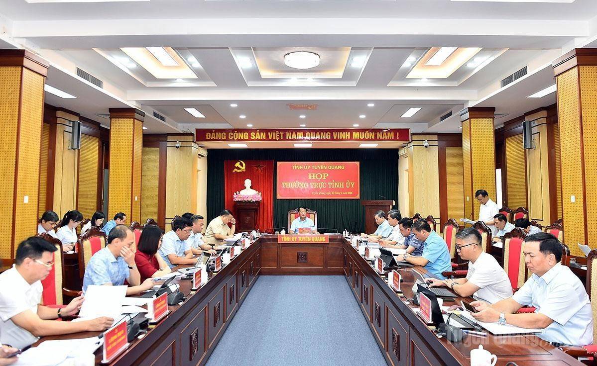 Tuyên Quang: Không để điểm nghẽn của cơ sở nằm lại trong các cuộc họp