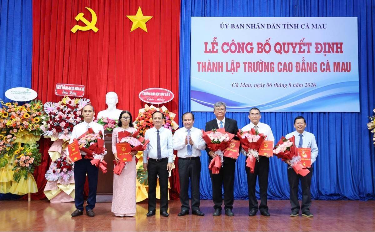 Trường Cao đẳng Cà Mau: “Bệ phóng” nhân lực cho những ngành kinh tế mũi nhọn