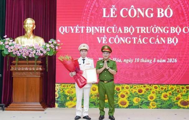 Đại tá Hoàng Quốc Việt giữ chức Giám đốc Công an tỉnh Thanh Hóa