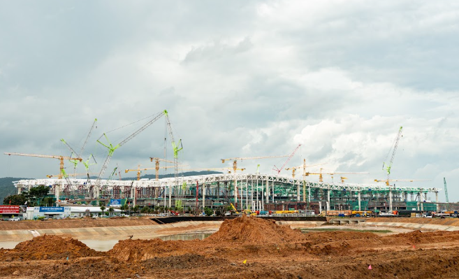 Đại công trường sân bay Phú Quốc: 5 tháng dựng “cánh Phượng hoàng lửa”, tăng tốc xuyên mùa mưa để cán mốc vận hành từ tháng 4/2027