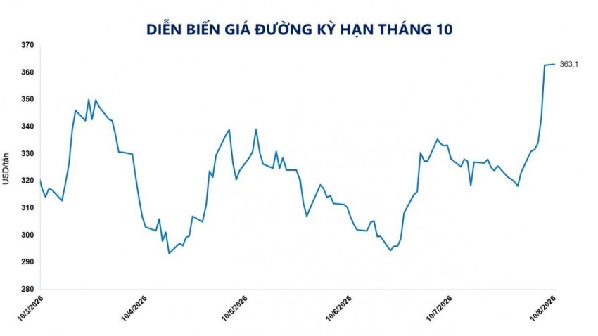 Giá đường nối dài chuỗi tăng 7 phiên liên tiếp
