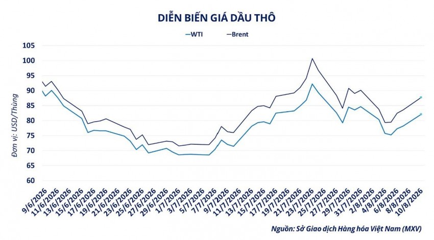 Lo đứt nguồn cung tại Hormuz, giá dầu thô bứt phá