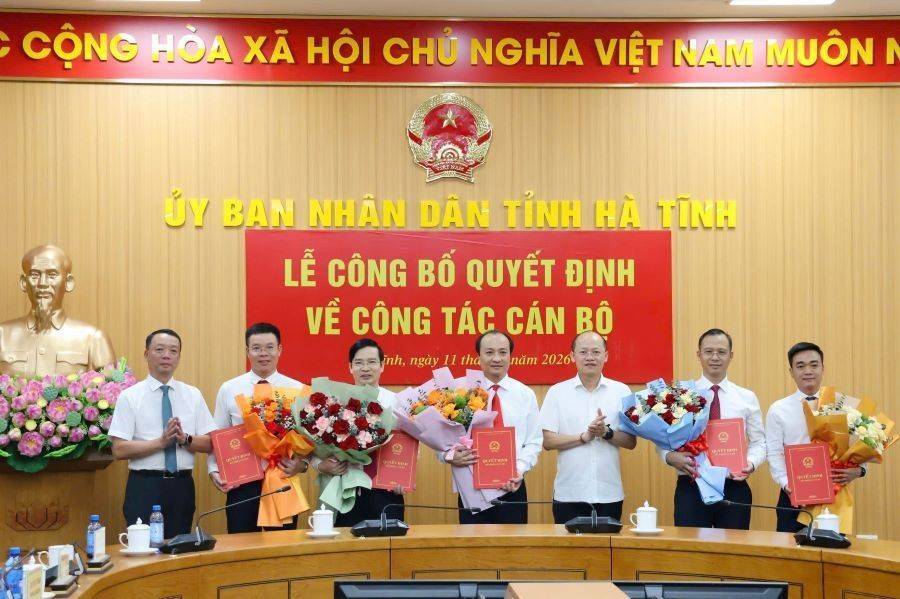 Hà Tĩnh kiện toàn lãnh đạo một số cơ quan, đơn vị
