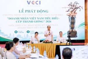 VCCI khởi động chương trình tôn vinh 100 doanh nhân tiêu biểu năm 2026