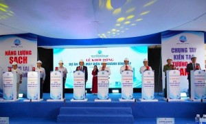 Cà Mau: Khởi động Nhà máy điện gió Khánh Bình Tây công suất 50 MW