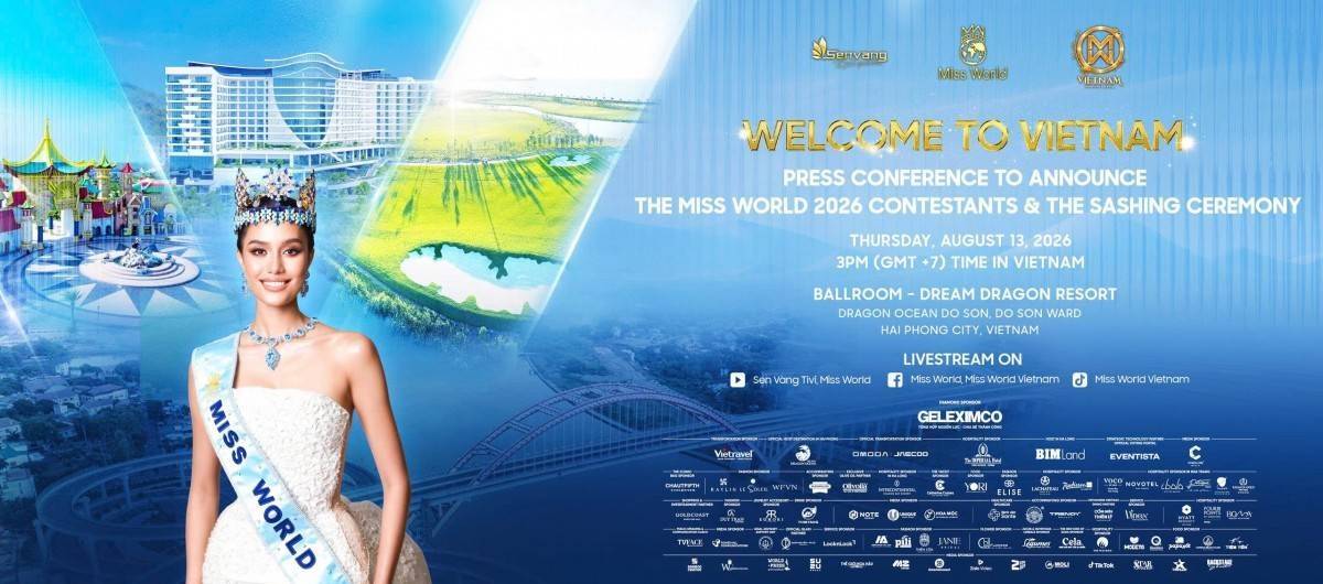 Hải Phòng mở màn hành trình Miss World 2026 đưa nhan sắc thế giới đến với thành phố Cảng