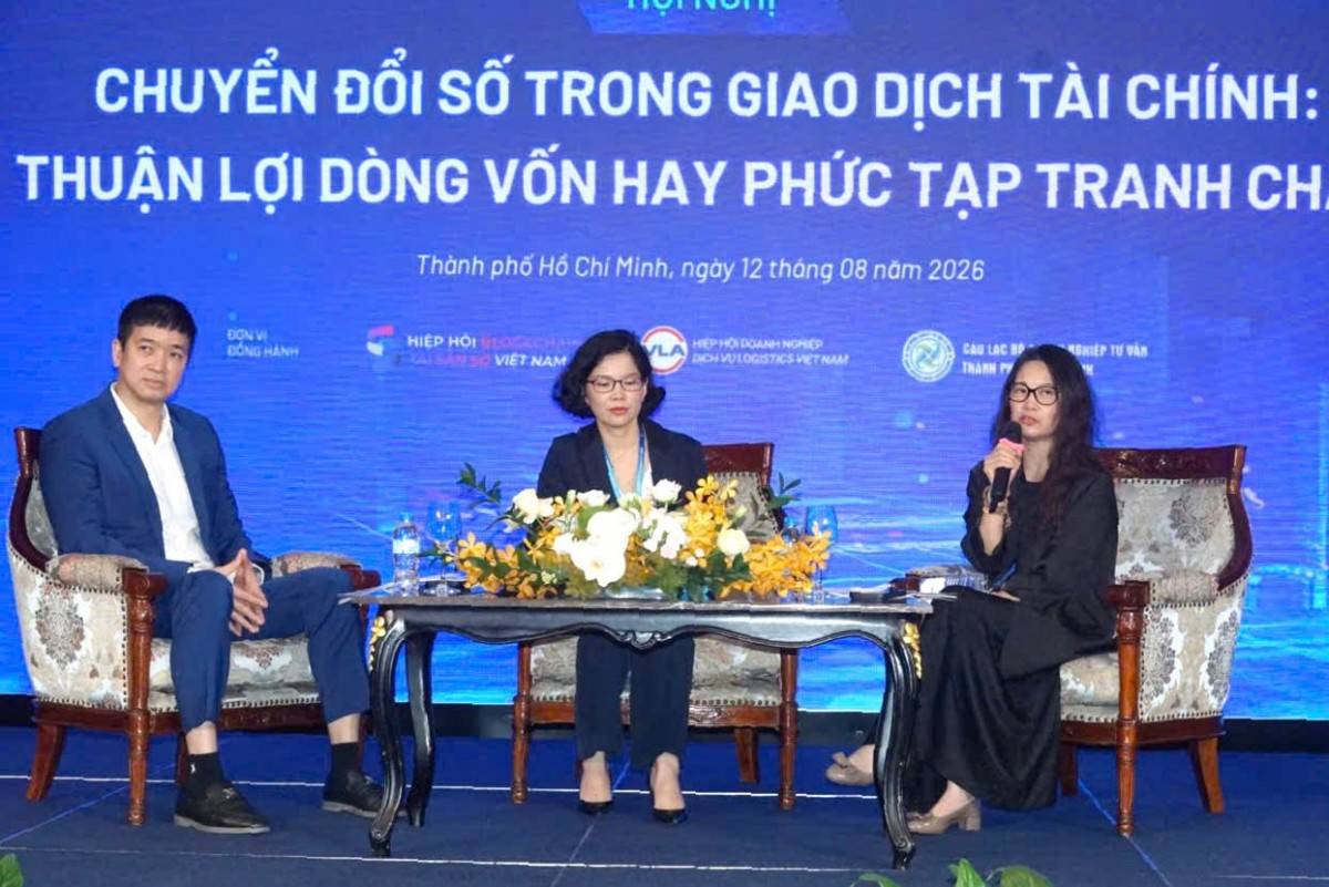 Phần thảo luận tại hội nghị.